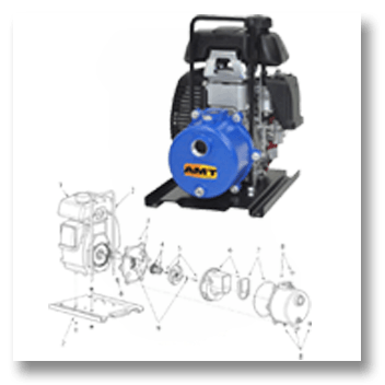 AMT 1G4X AR Dewatering Pump