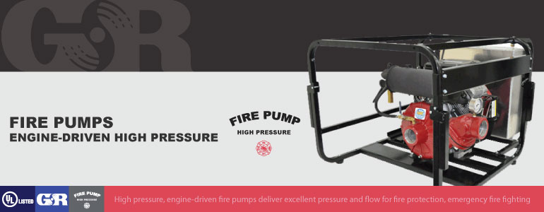 High Pressure Fire Pumps