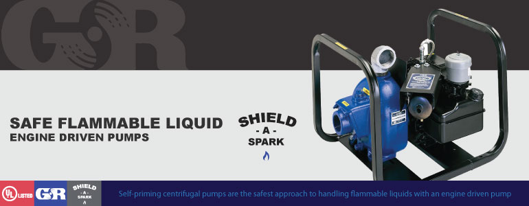 Sheild A Spark Engine Driven Pumps