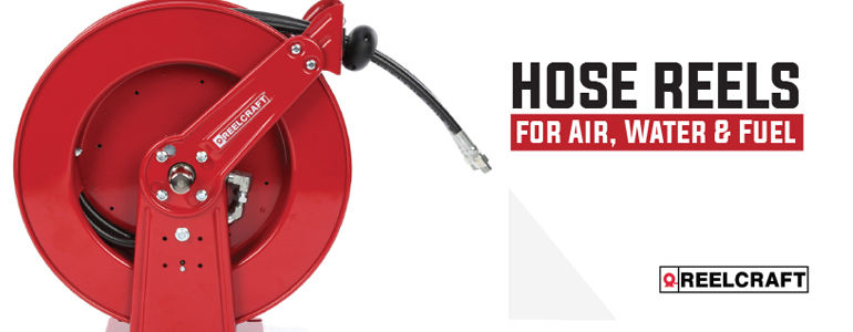 Hose Reels for Air, Water & Fuel